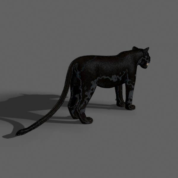 BLACK PANTHER - 3d model 3D model_16