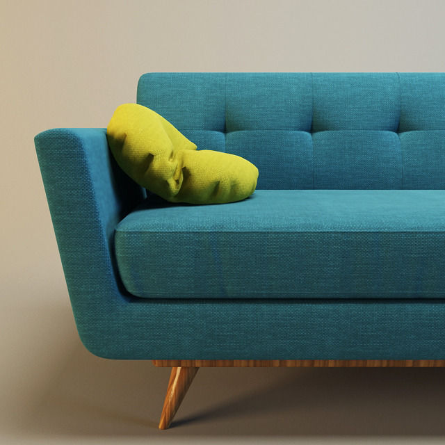 Nixon sofa 3D model_2