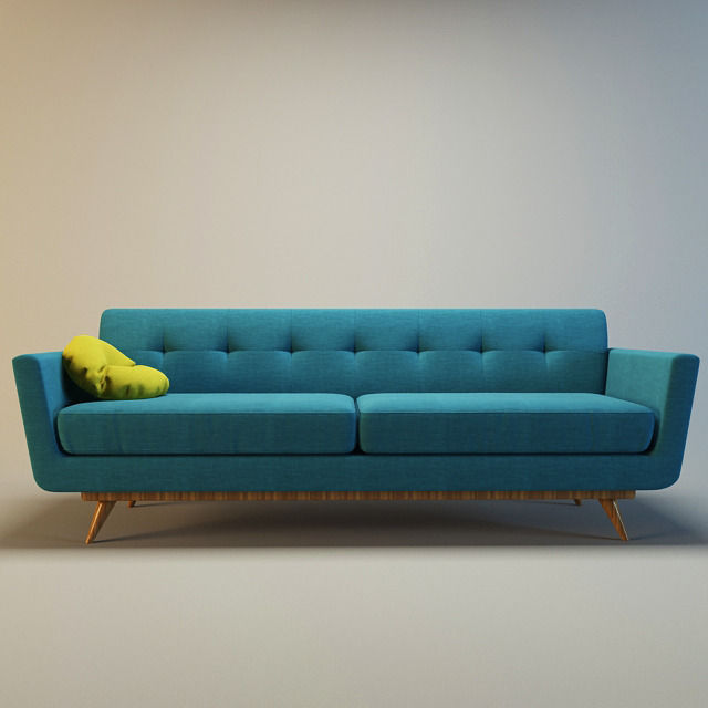 Nixon sofa 3D model_1