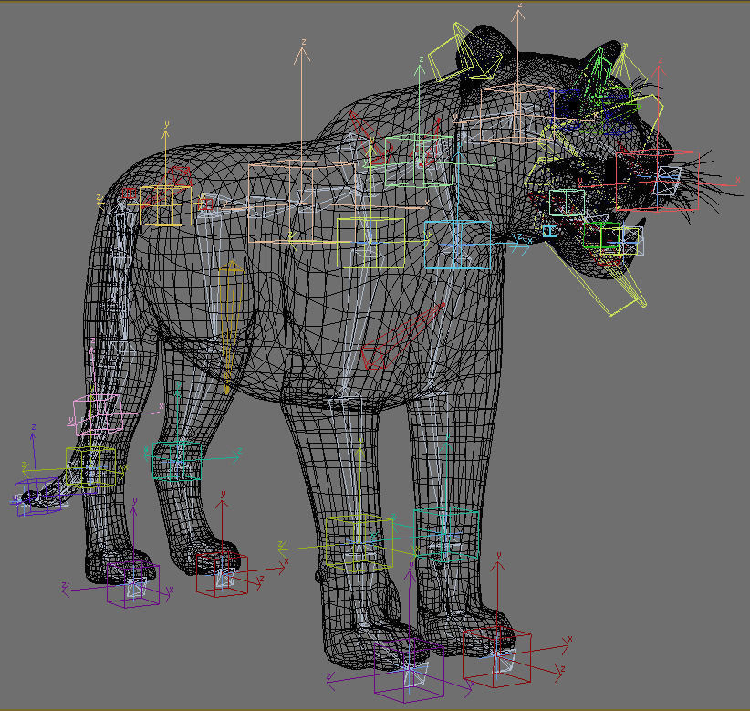 The Ultimate CGI Tiger - 3d model 3D model_31