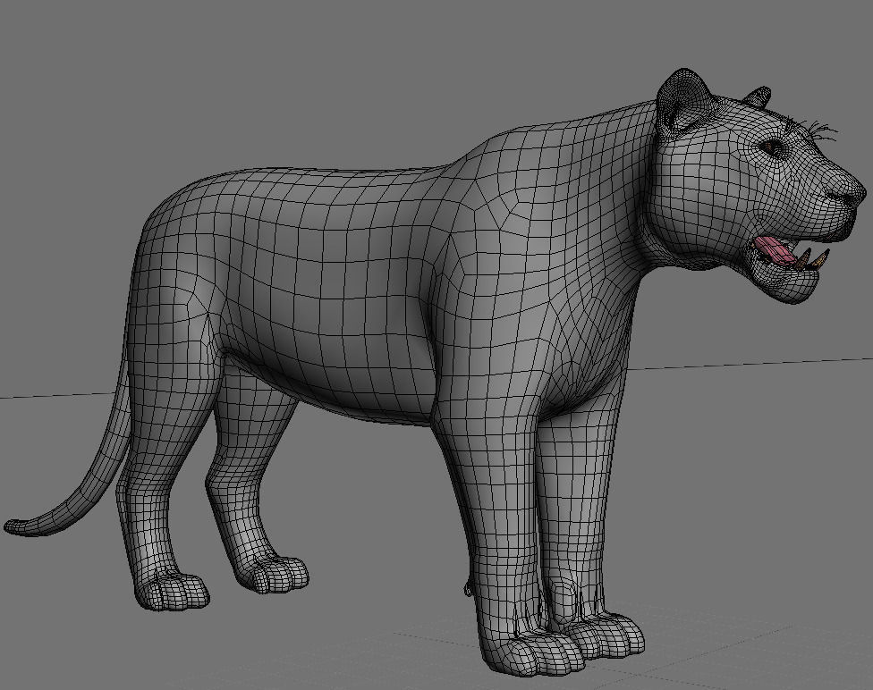 The Ultimate CGI Tiger - 3d model 3D model_35