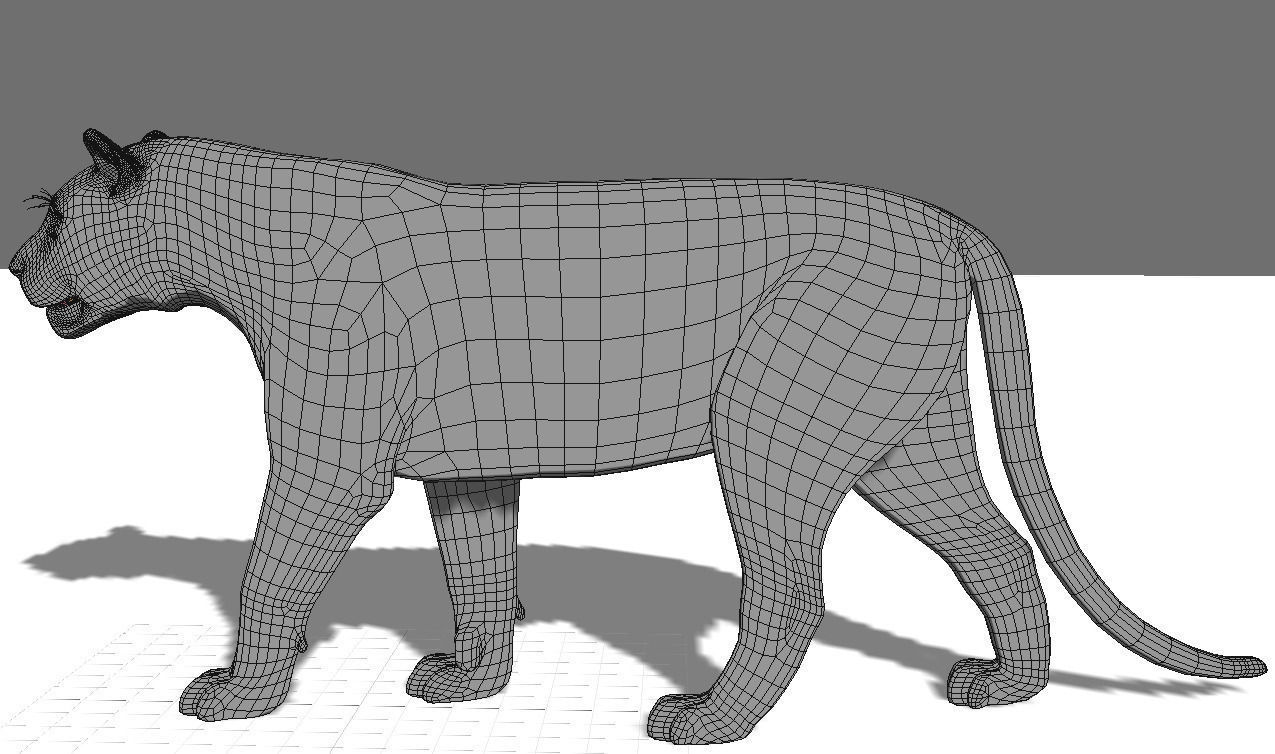 The Ultimate CGI Tiger - 3d model 3D model_33
