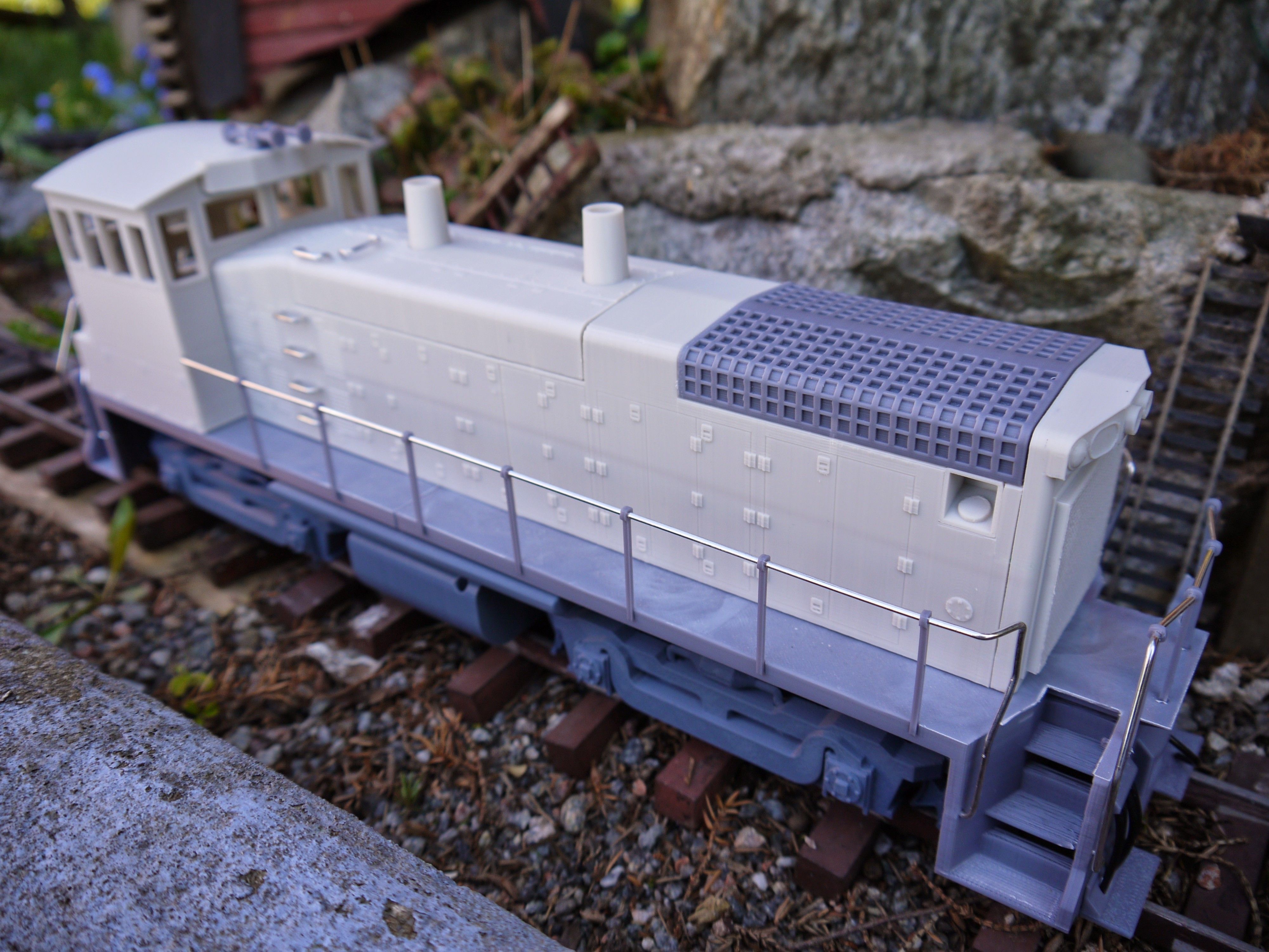 OpenRailway EMD SW1500 Locomotive  Free 3D print model_9