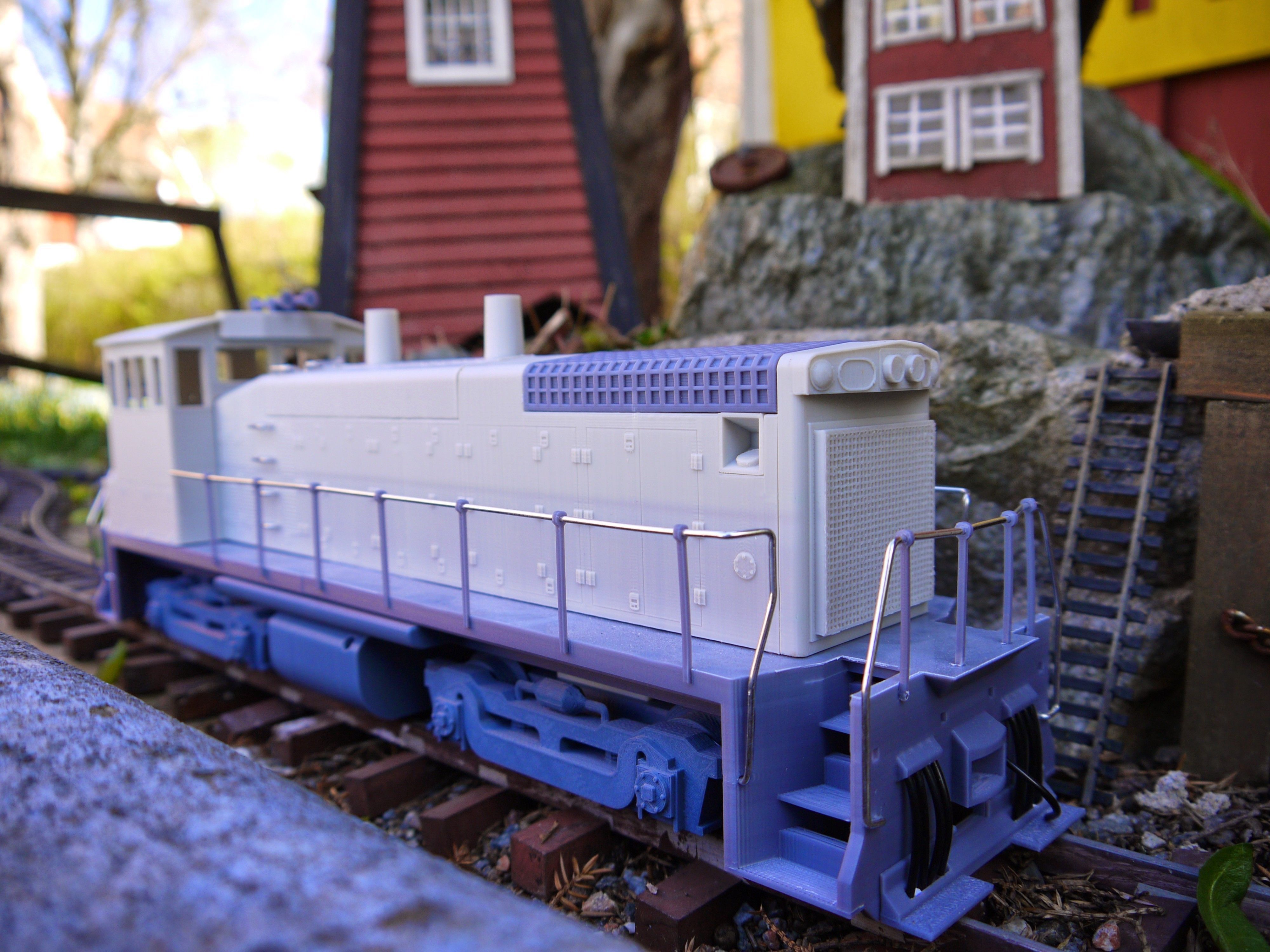 OpenRailway EMD SW1500 Locomotive  Free 3D print model_7