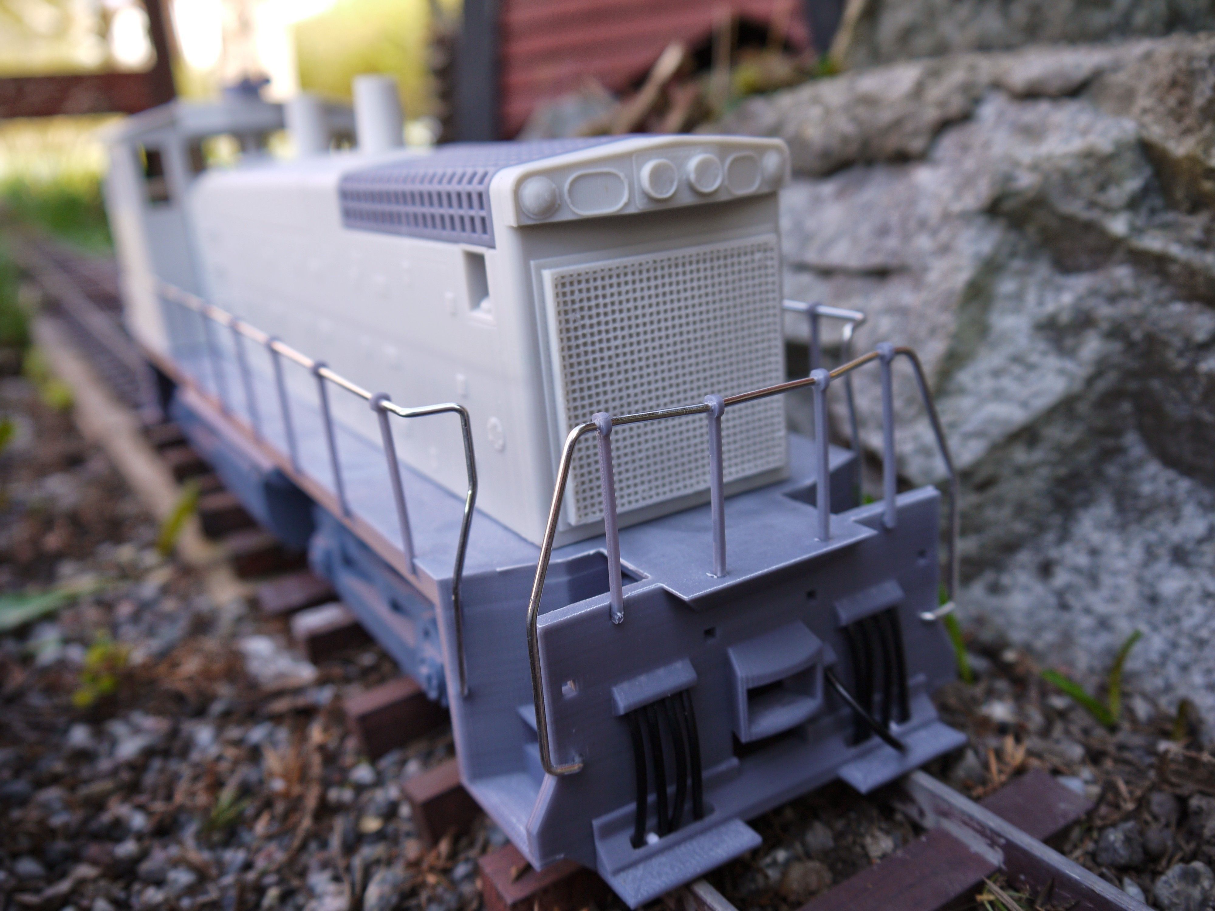 OpenRailway EMD SW1500 Locomotive  Free 3D print model_8