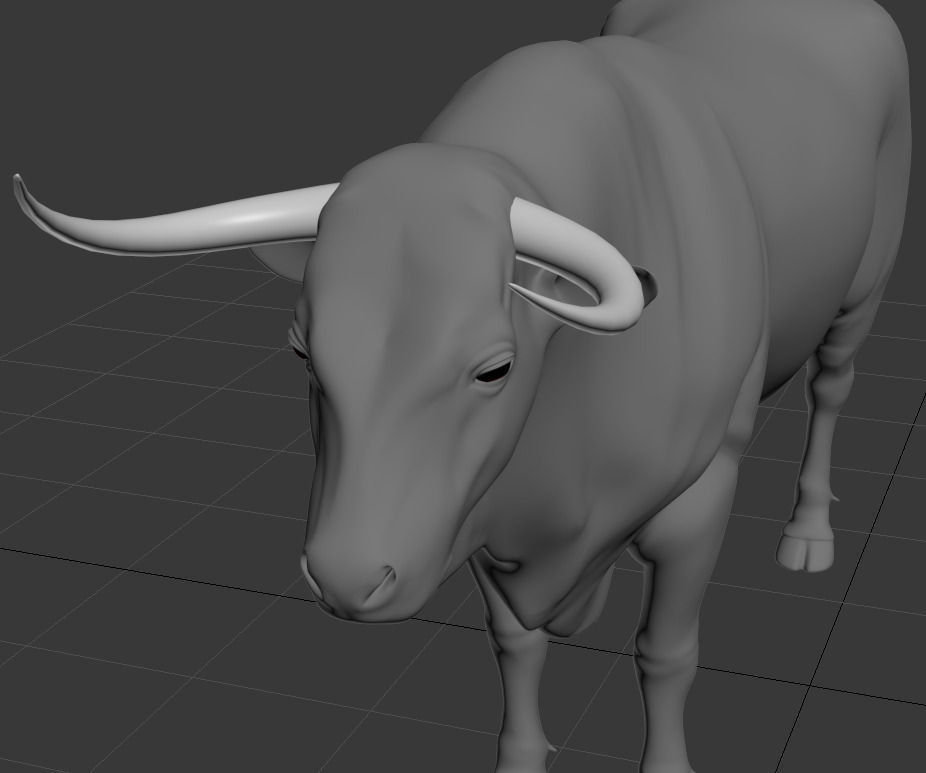 Ultimate Bull - 3d model 3D model_14