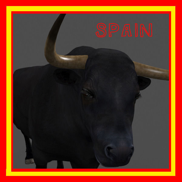 Ultimate Bull - 3d model 3D model_24