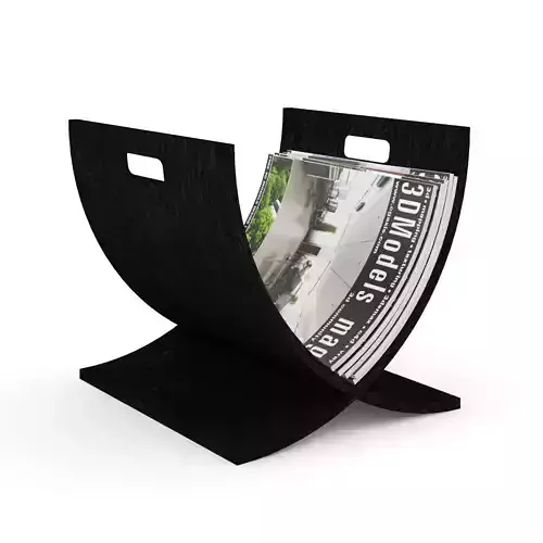 Magazine Rack 3D model