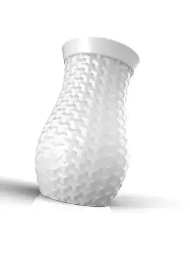 3D Cubic Vase