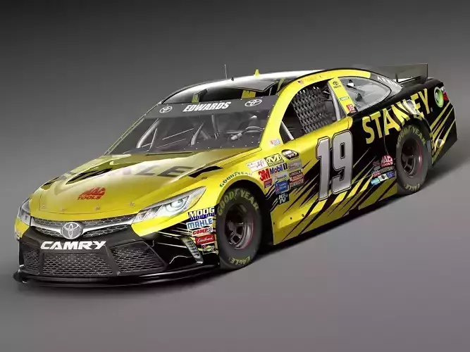 Nascar Toyota Camry Stanley 2015 LowPoly