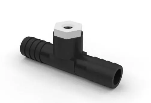 T-Pipe plastic connector Free 3D model