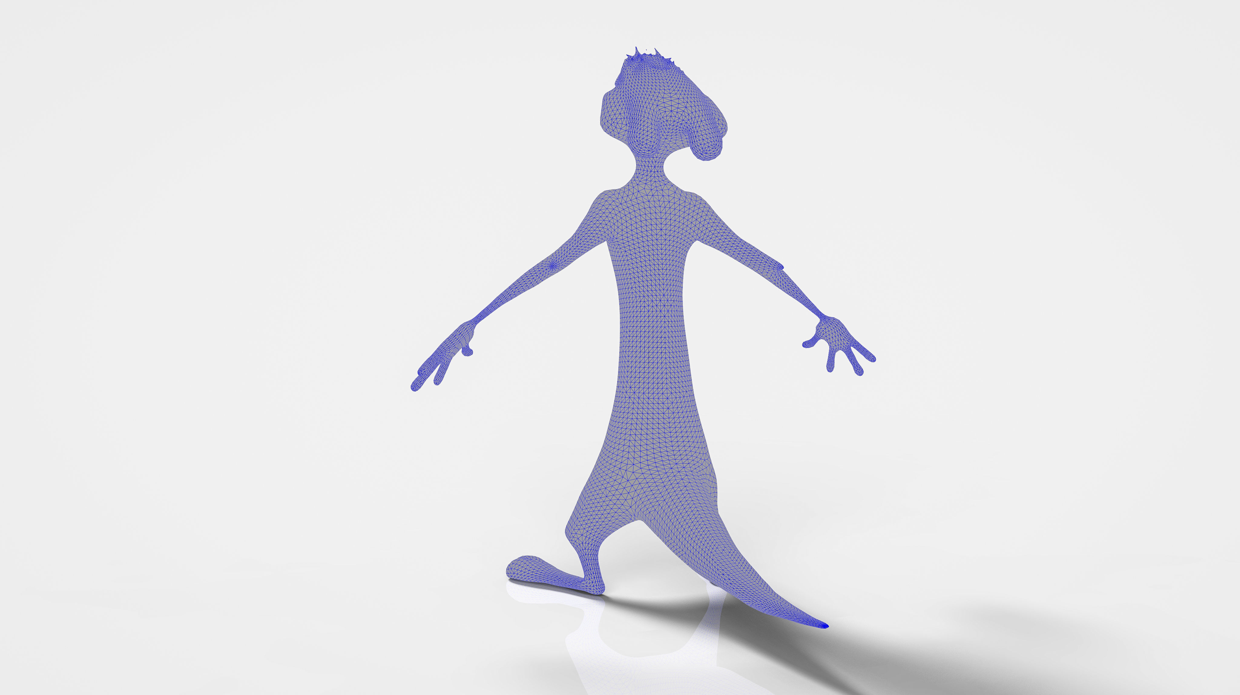 timon cartoon character Free 3D model_9