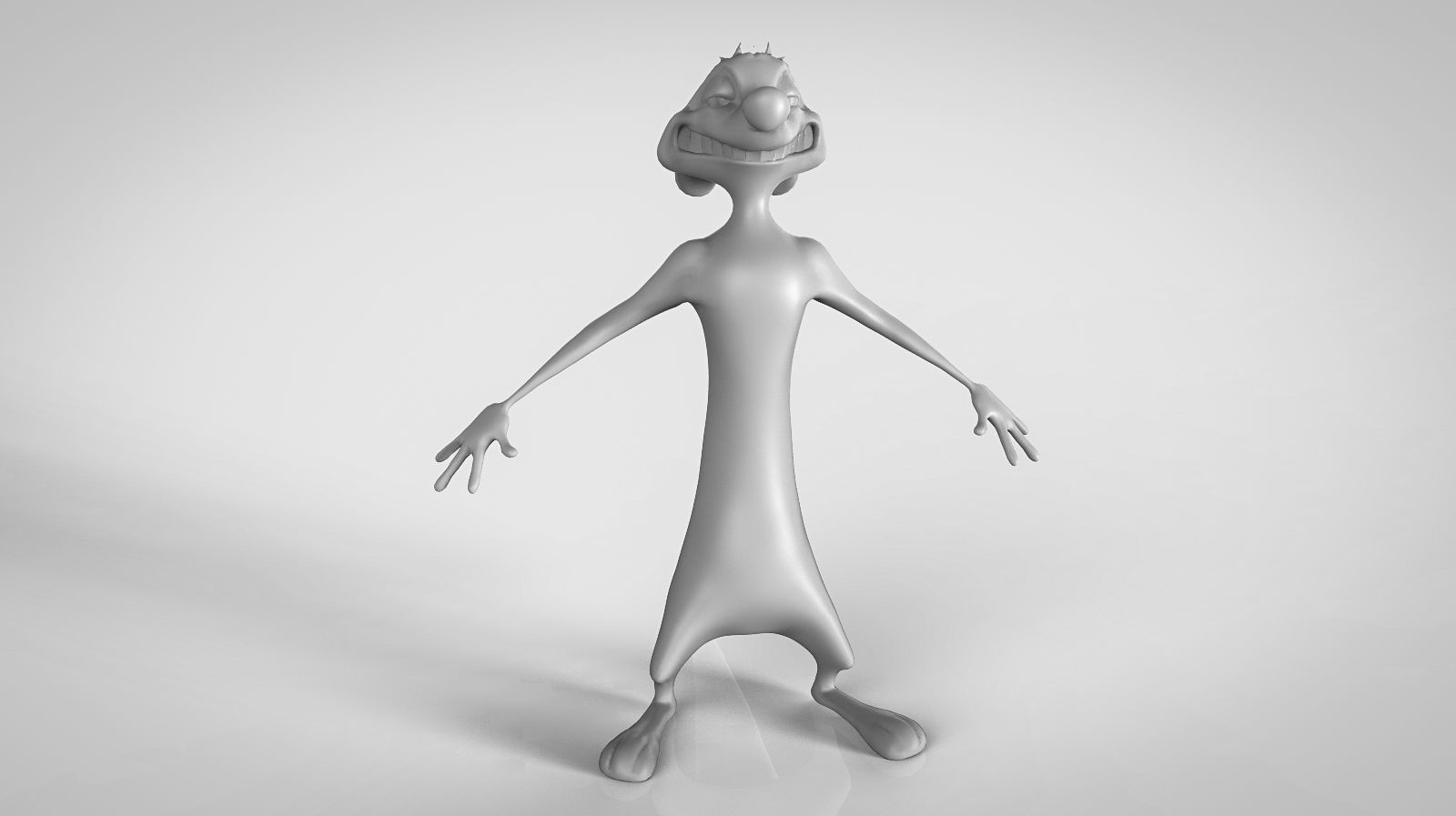 timon cartoon character Free 3D model_1