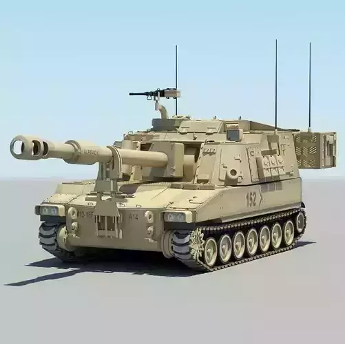 M109A6 Paladin 3D model