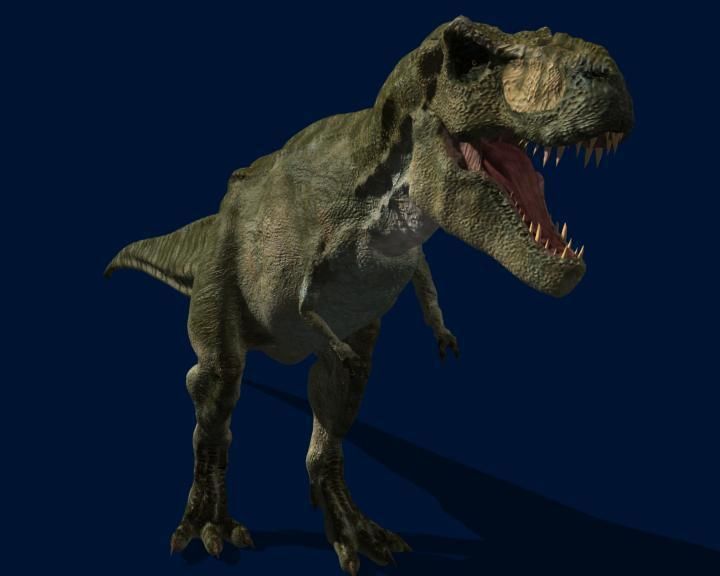 JP T Rex - 3d model a 3D model_9