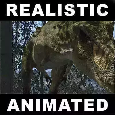 JP T Rex - 3d model a 3D model