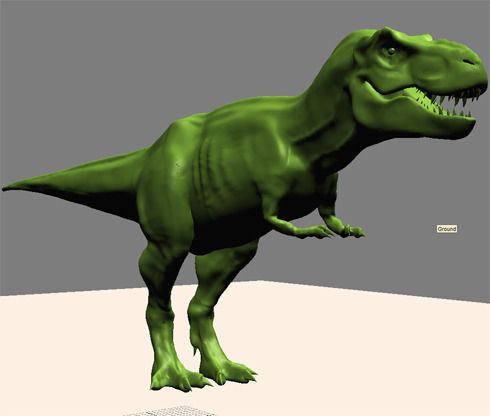 The CINEMA T Rex - 3d model a 3D model_32