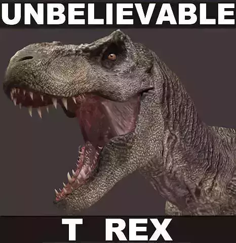 The CINEMA T Rex - 3d model a 3D model