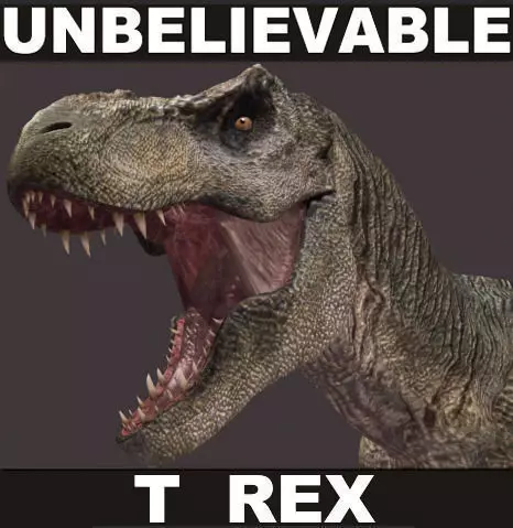 The CINEMA T Rex - 3d model a 3D model_0