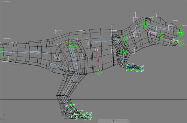 The CINEMA T Rex - 3d model a 3D model_33