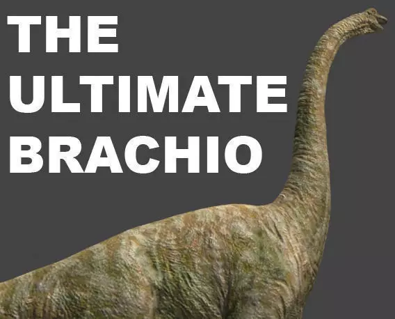 The Ultimate Brachiosaur - 3d model a 3D model_0