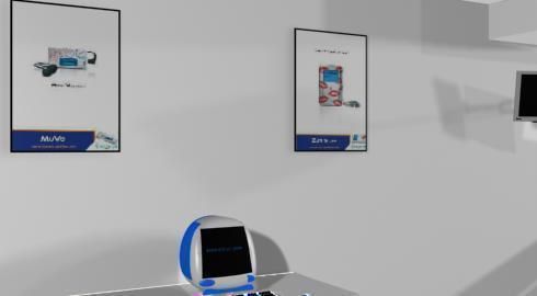 web design office - 3d model a 3D model_22