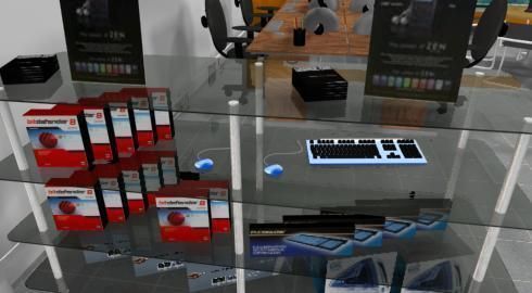 web design office - 3d model a 3D model_8