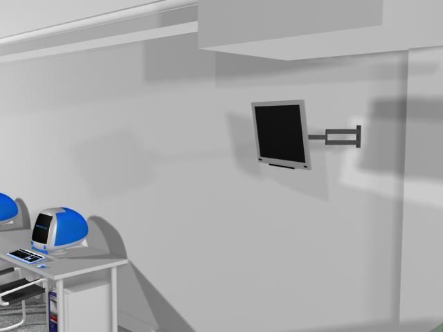 web design office - 3d model a 3D model_18