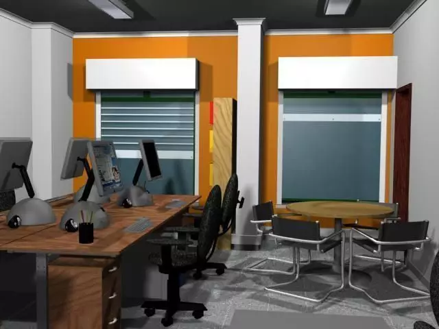 web design office - 3d model a 3D model_0