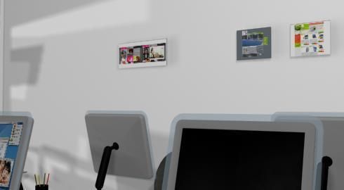 web design office - 3d model a 3D model_10