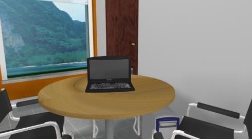 web design office - 3d model a 3D model_17