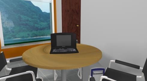 web design office - 3d model a 3D model_12