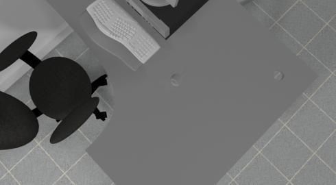 web design office - 3d model a 3D model_16