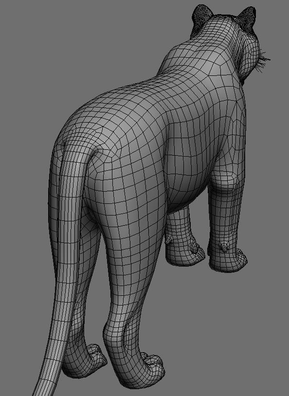 Awesome Tiger - 3d model 3D model_10