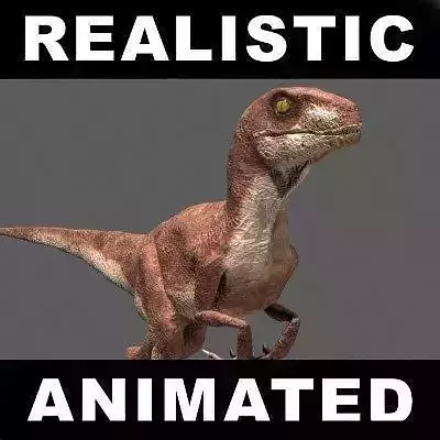 JP Velociraptor - 3d model 3D model