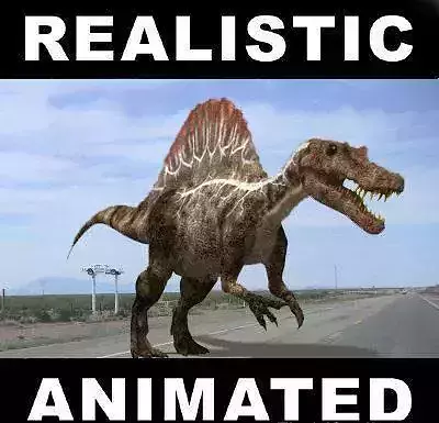 Spinosaurus Egypticus - 3d model 3D model
