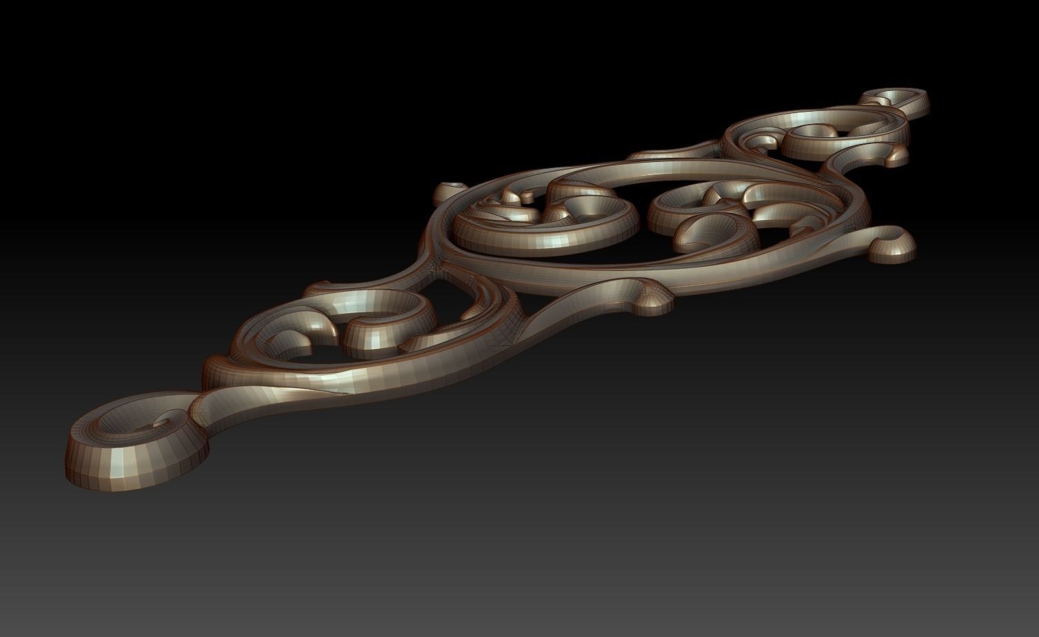 Decorative Element 3D model_3