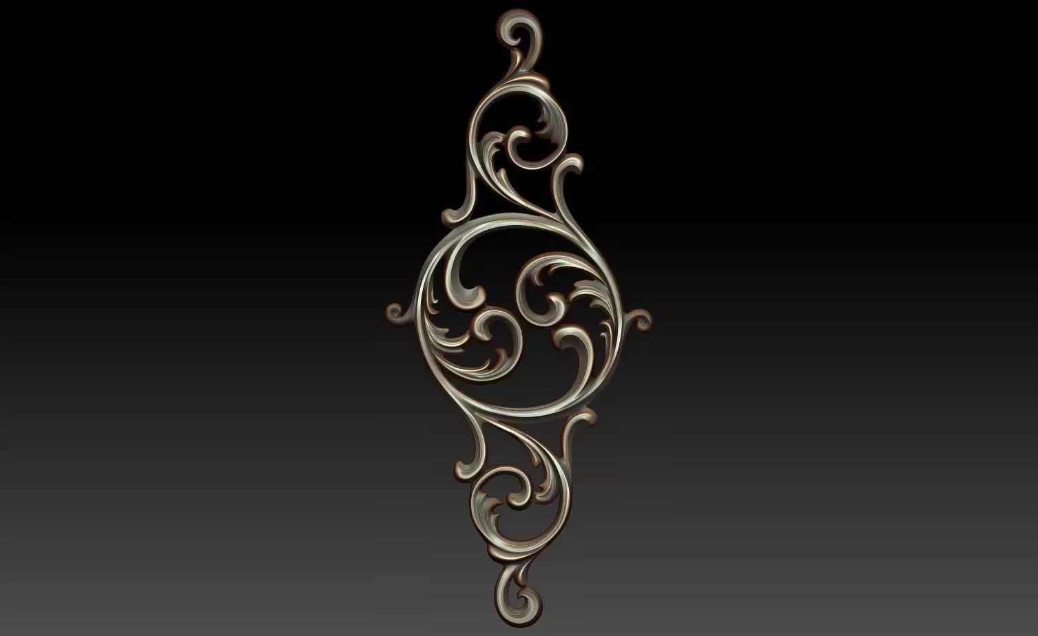 Decorative Element 3D model_0