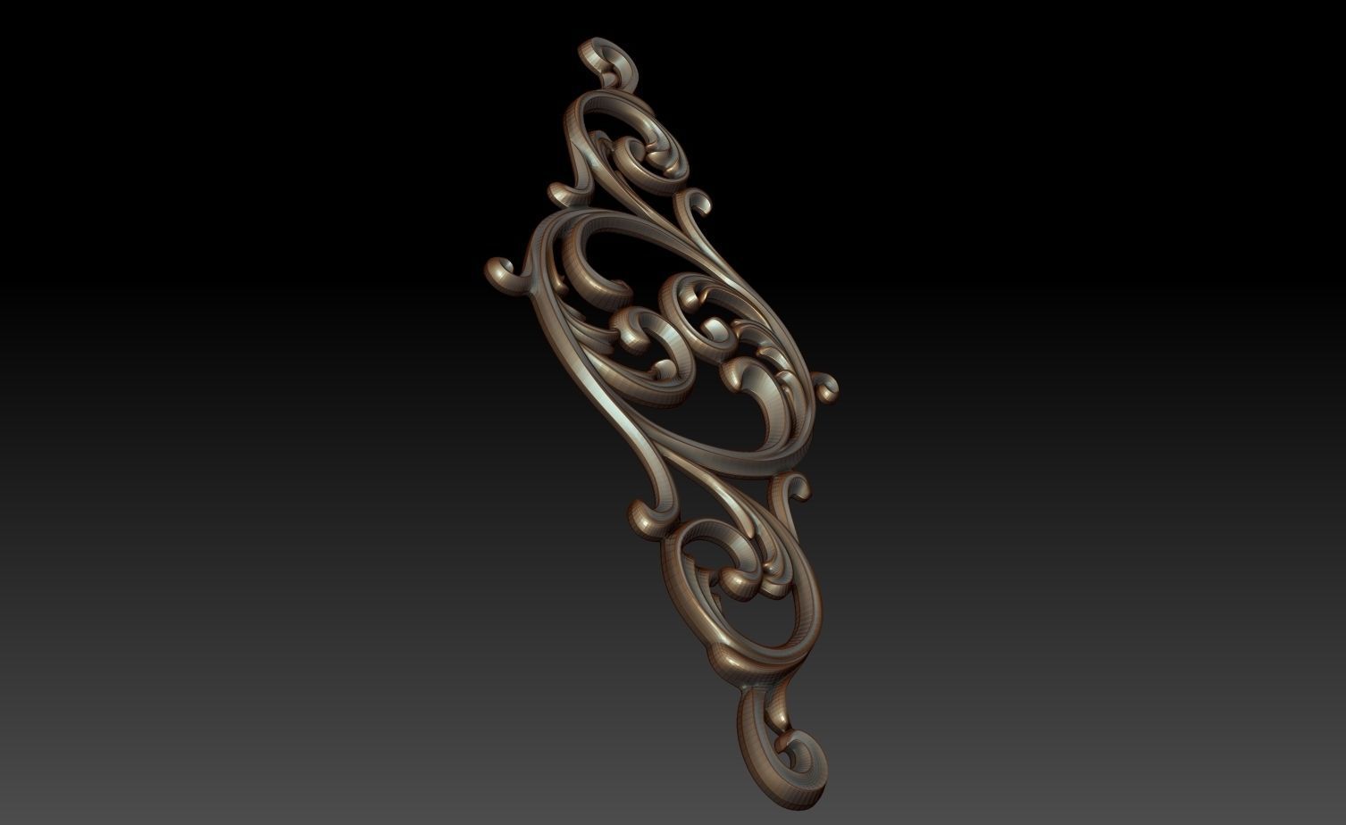 Decorative Element 3D model_1