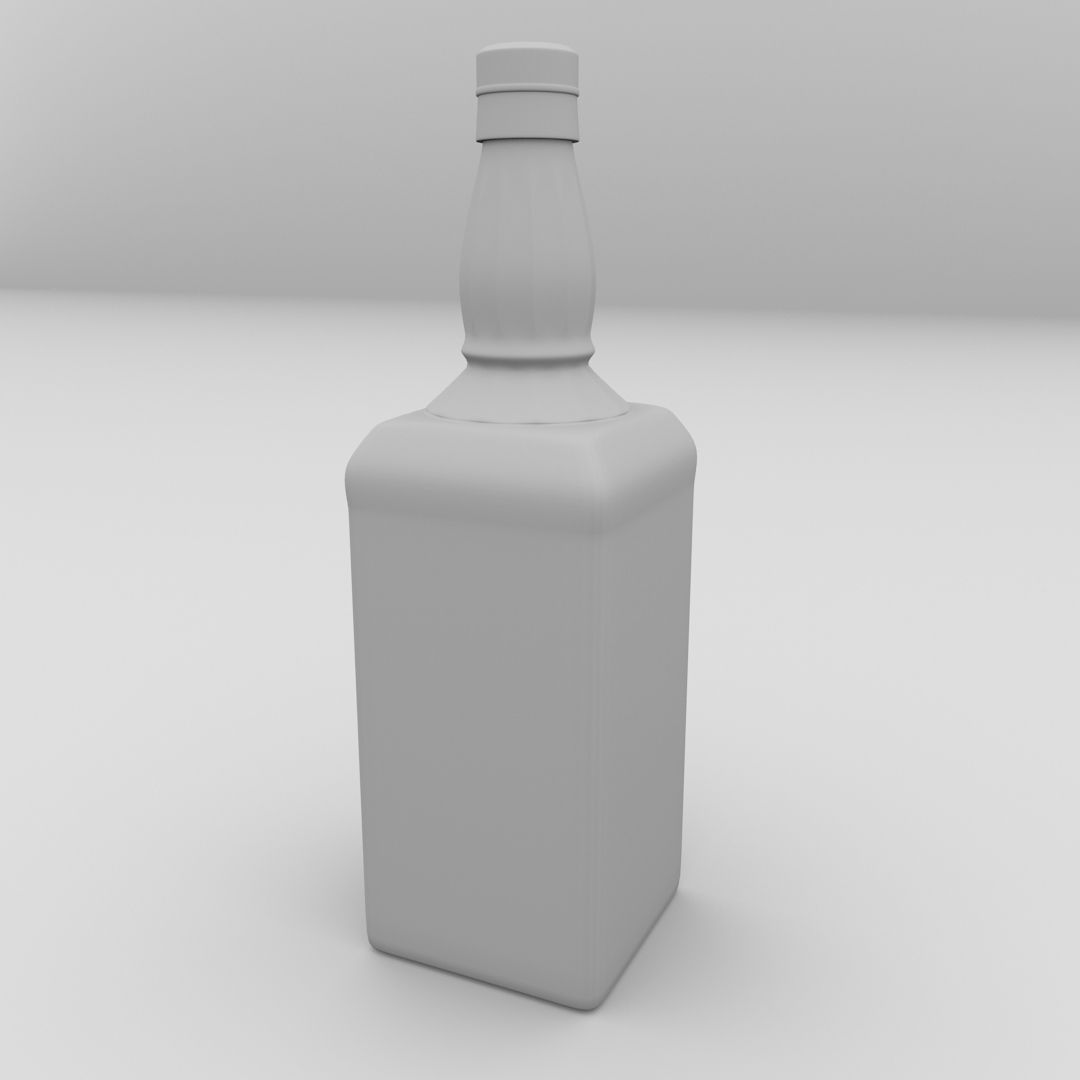 Bottle v4 3D model_3