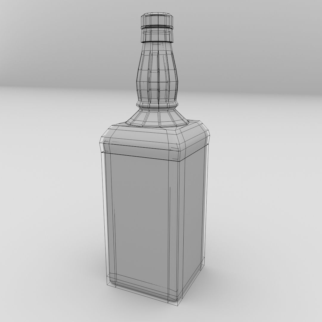 Bottle v4 3D model_4
