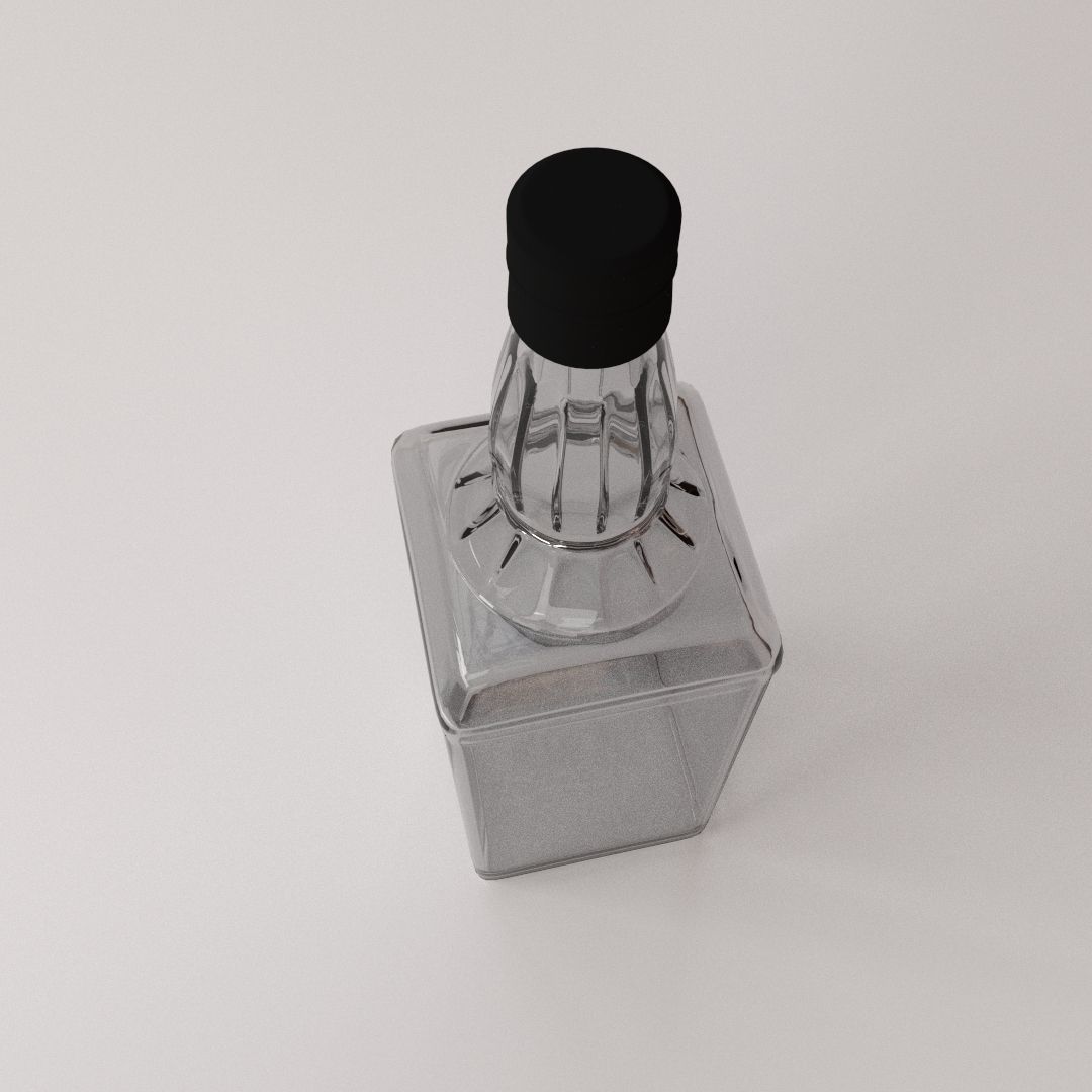 Bottle v4 3D model_1