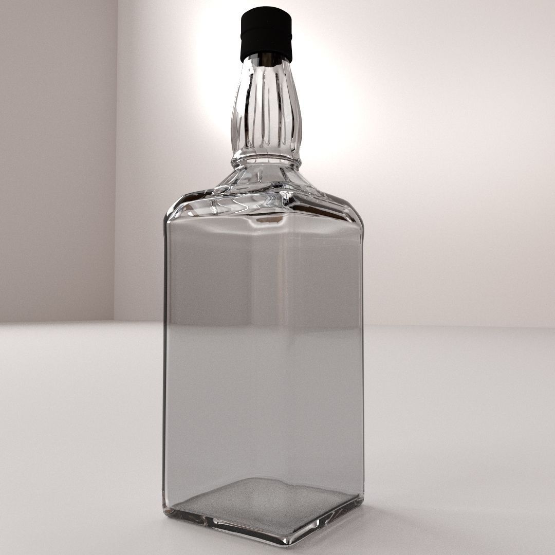 Bottle v4 3D model_2