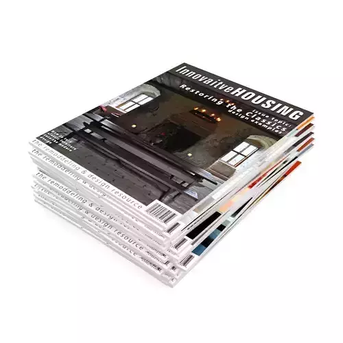 Magazines Set 02 3D model