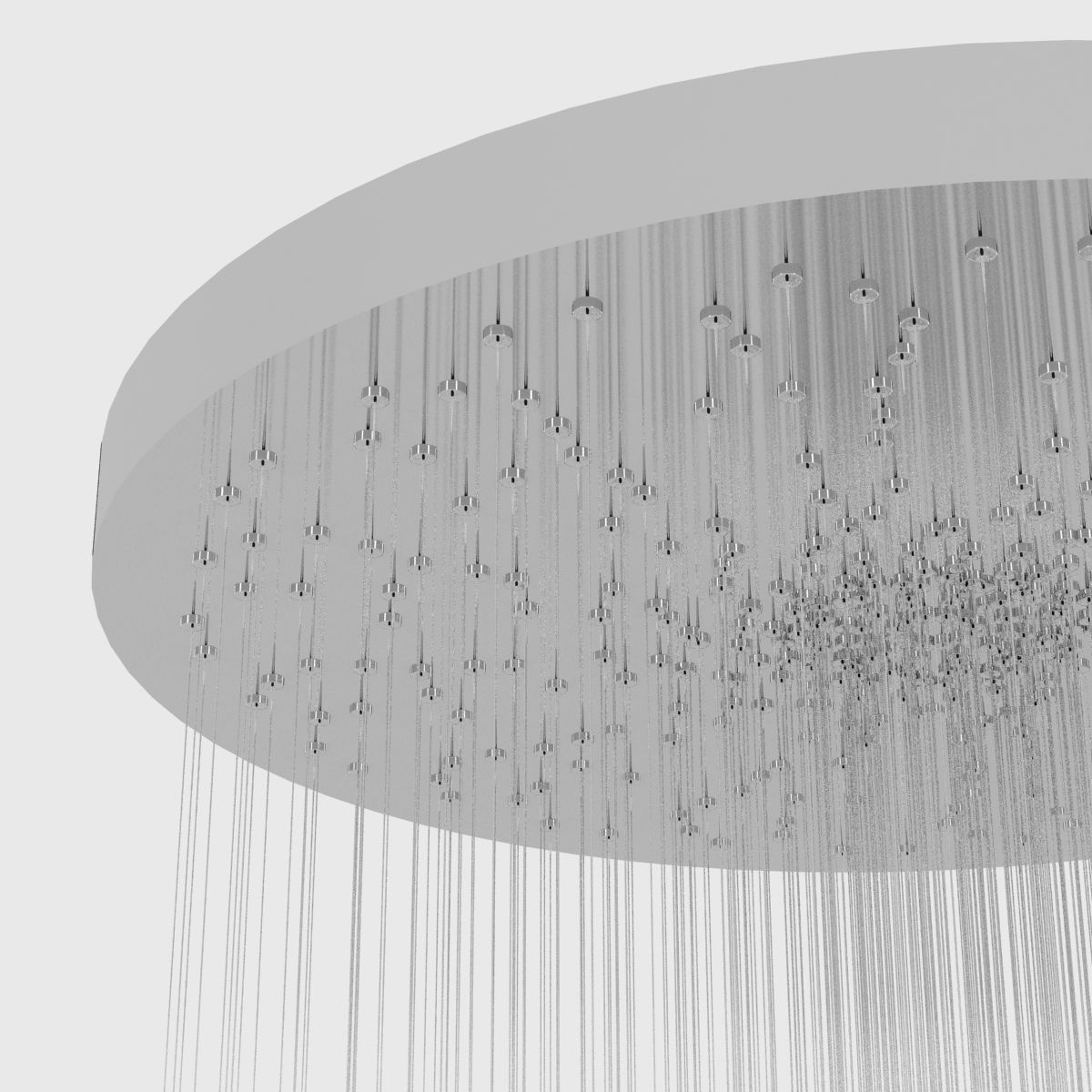 Custom Made Chandelier 3D model_5