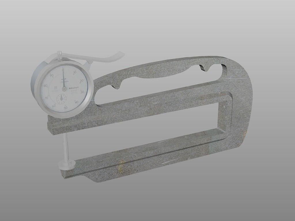 Medidor de Espessura thickness gauge Free 3D model