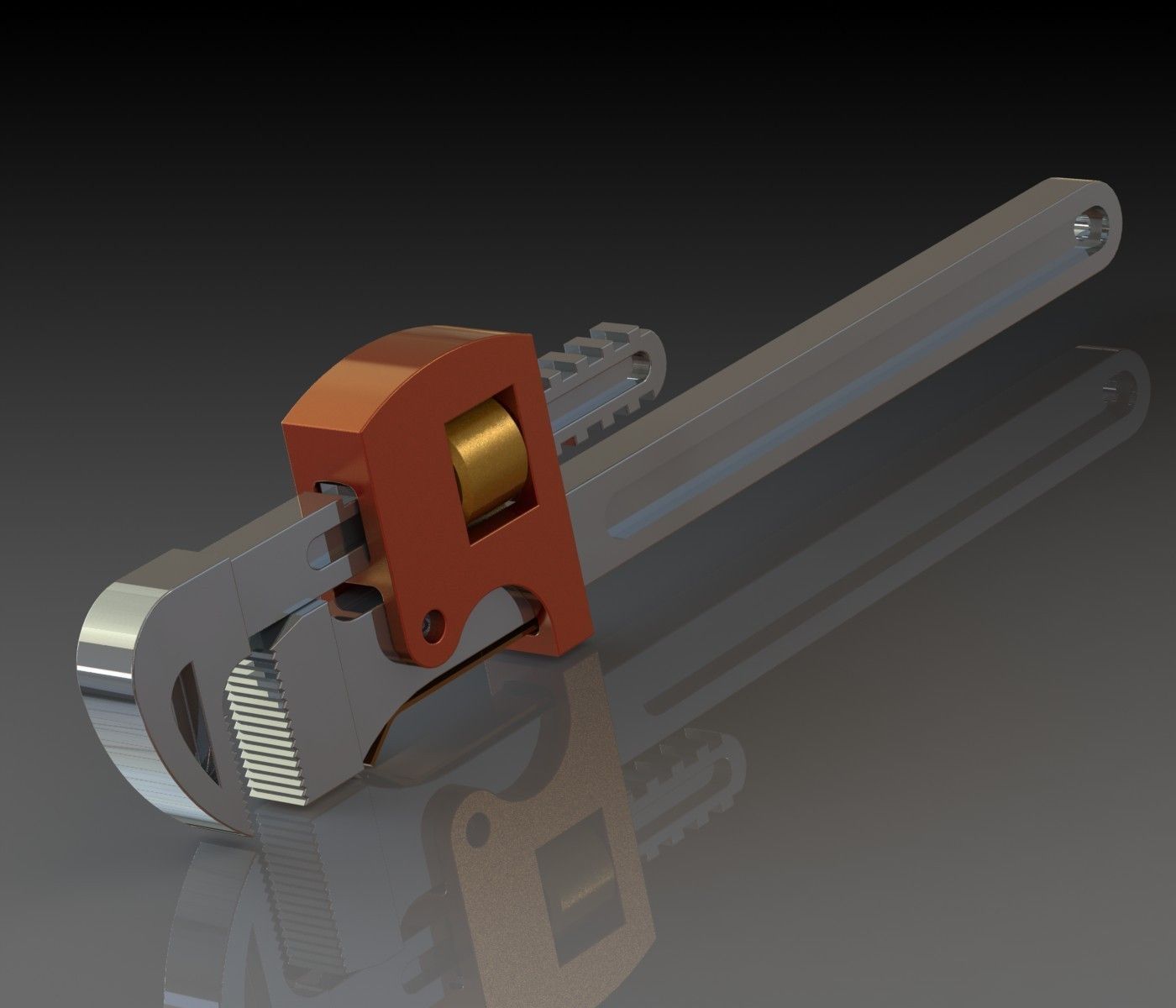 Chave Grifo Free 3D model_5