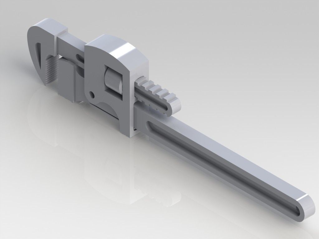 Chave Grifo Free 3D model_2