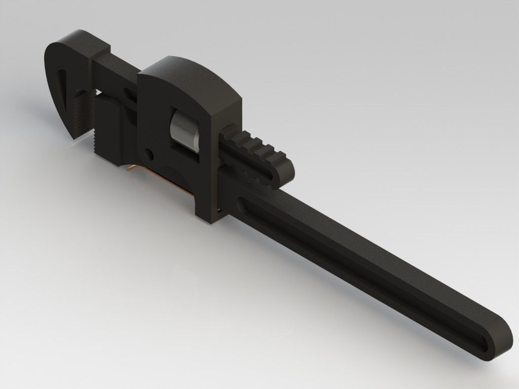 Chave Grifo Free 3D model_3