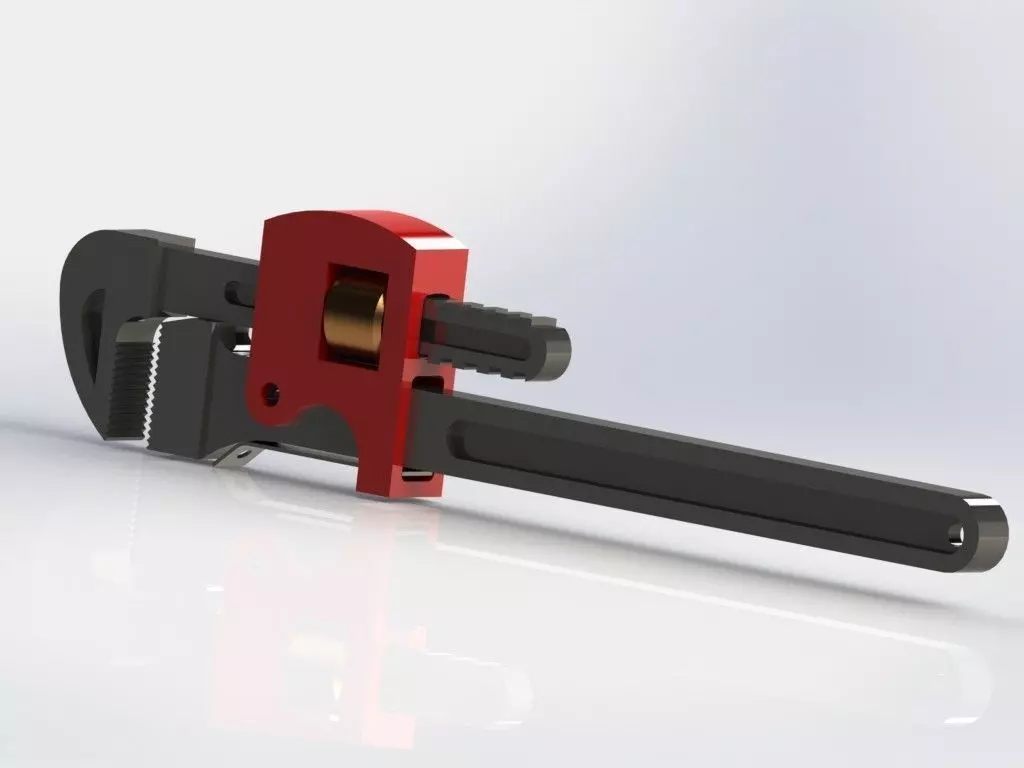 Chave Grifo Free 3D model_0